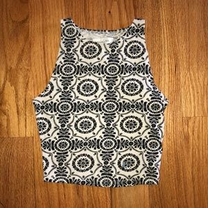 Abercrombie cropped tank top